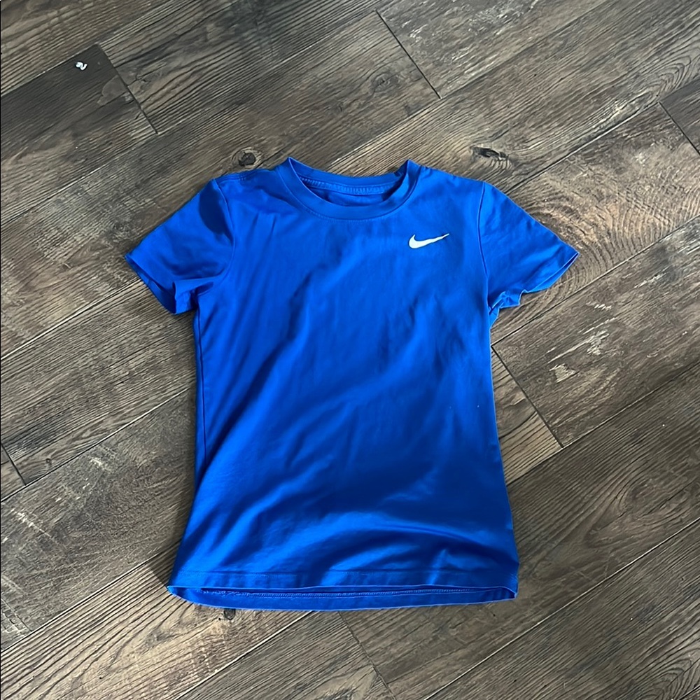 Nike Blue Short Sleeve Performance Tee